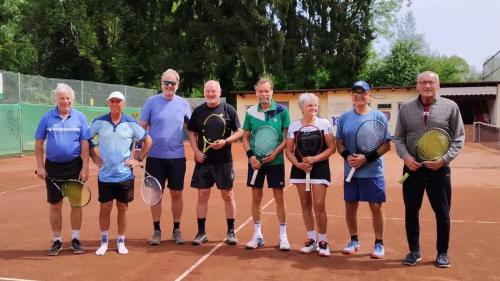 Tenniscamp der 55er Mannschaft